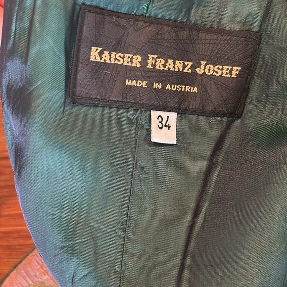 Vintag Jacquard Blazer Coat - Picture 2 of 4